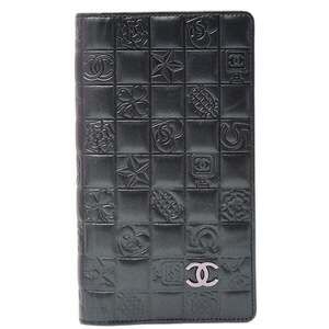 CHANEL Black Leather Wallet